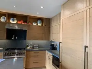 Kitchen Remodel Custom Cabinetry and Range