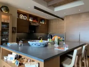 Kitchen Remodel Island and Skylight