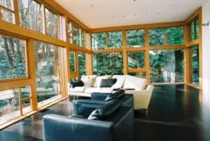 Living Room Among the Trees