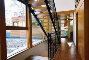 Treehouse Open Steel Staircase