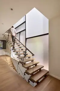 Sculptural Open Staircase